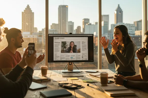 Startup’s Media Exposure Win: Atlanta Case Study