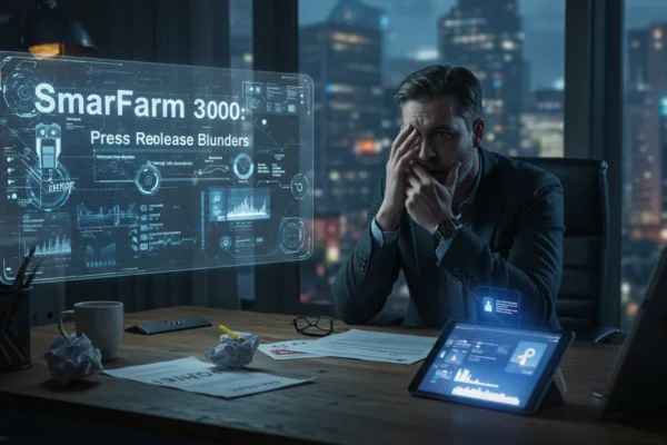 SmartFarm 3000: Press Release Blunders in 2026
