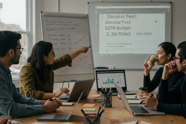 Decatur Fest: $25K Budget, 2.3x ROAS in 2026