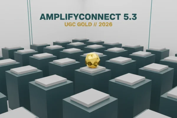 AmplifyConnect 5.3: UGC Gold in 2026