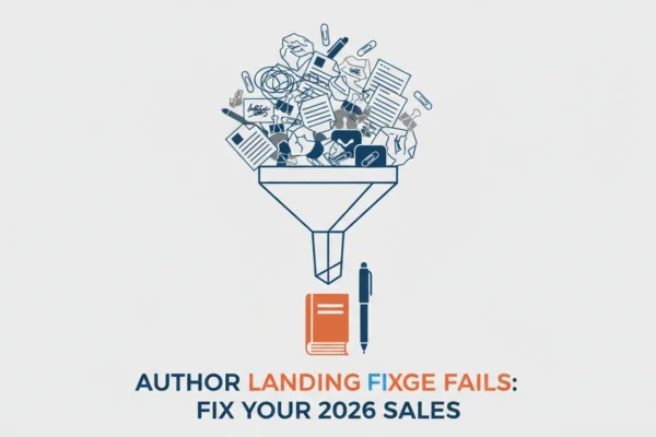 Author Landing Page Fails: Fix Your 2026 Sales