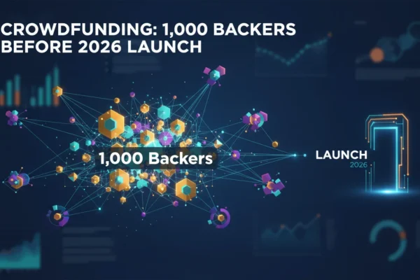 Crowdfunding: 1,000 Backers Before 2026 Launch