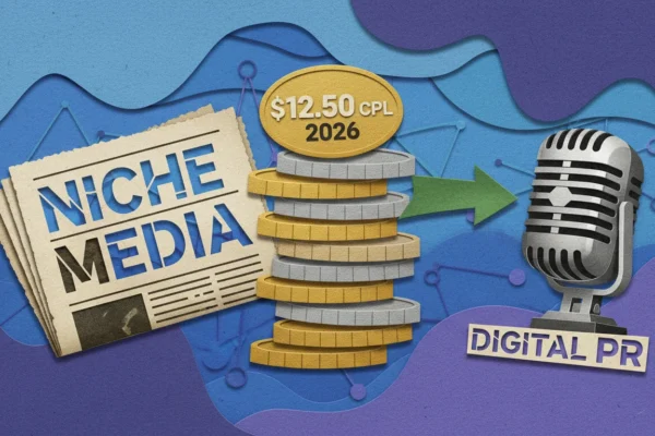 Digital PR: $12.50 CPL via Niche Media in 2026