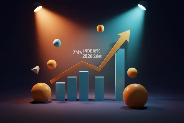 Indie Hype: 74% Boost in 2026 Sales