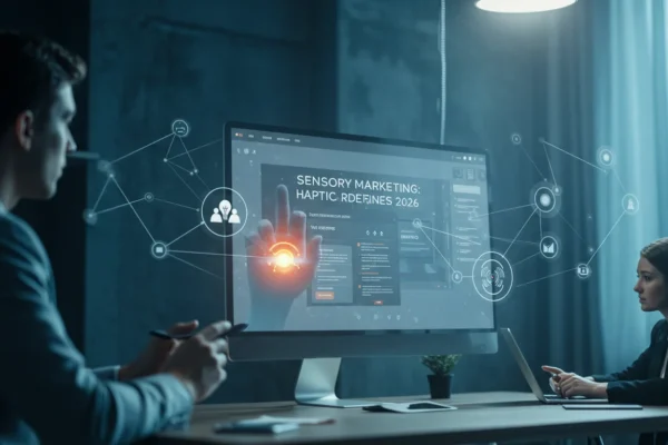 Sensory Marketing: Haptic Tech Redefines 2026