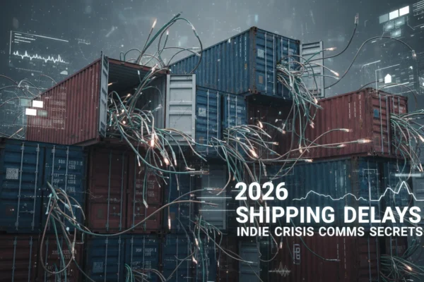 2026 Shipping Delays: Indie Crisis Comms Secrets
