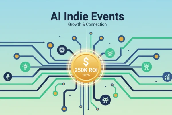 AI Indie Events: $250K ROI in 2026