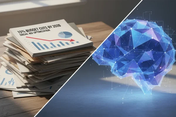 AI Social ROI: 15% Budget Cuts by 2026
