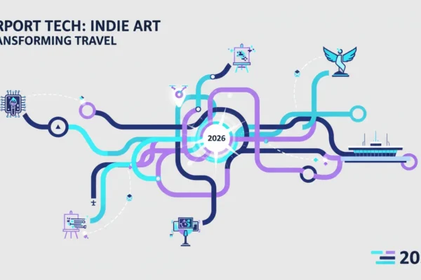Airport Tech: Indie Art Transforms Travel in 2026