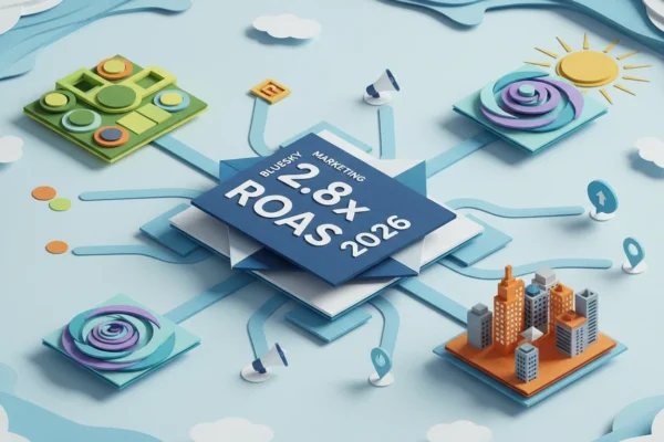 Bluesky Marketing: 2.8x ROAS in 2026
