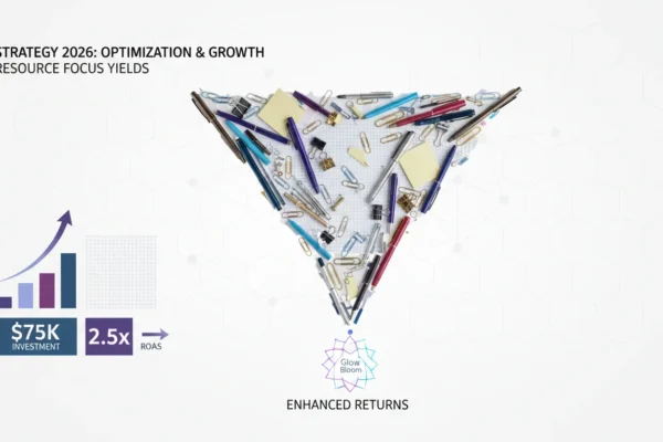 Glow Bloom’s 2026 Strategy: $75K for 2.5x ROAS