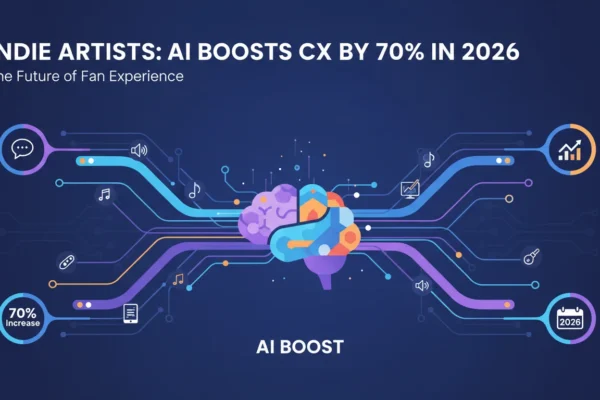 Indie Artists: AI Boosts CX by 70% in 2026