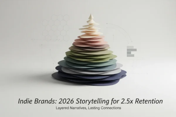 Indie Brands: 2026 Storytelling for 2.5x Retention