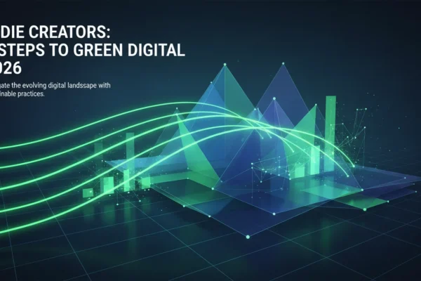 Indie Creators: 5 Steps to Green Digital in 2026