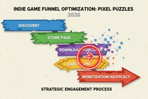 Indie Game Funnel Optimization: Pixel Puzzles in 2026