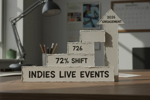 Indie Live Events: 72% Shift in 2026 Engagement