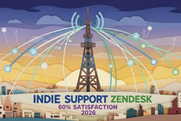 Indie Support: Zendesk Shows 60% Satisfaction in 2026