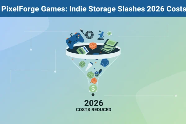 PixelForge Games: Indie Storage Slashes 2026 Costs