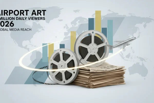 Airport Art: 2 Million Daily Viewers in 2026