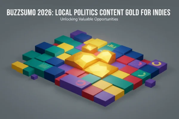 BuzzSumo 2026: Local Politics Content Gold for Indies