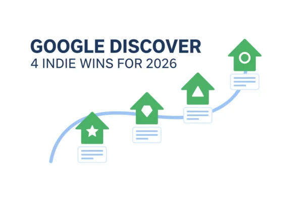 Google Discover: 4 Indie Wins for 2026