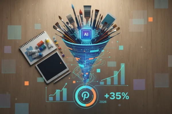 Indie Artists: AI Boosts Pinterest Engagement 35% in 2026