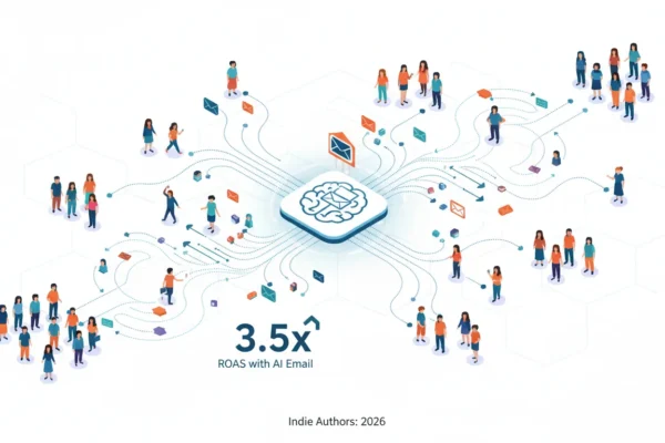 Indie Authors: 3.5x ROAS with AI Email in 2026