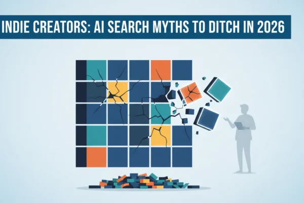 Indie Creators: AI Search Myths to Ditch in 2026