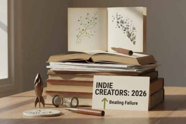 Indie Creators: Beating 98.8% Failure in 2026