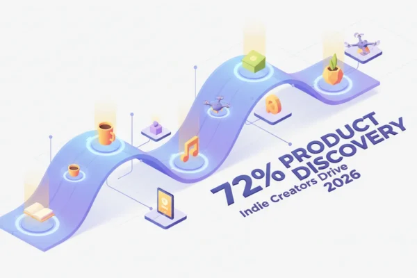 Indie Creators Drive 72% Product Discovery in 2026