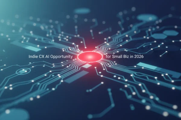 Indie CX AI: 2026 Opportunities for Small Biz