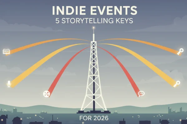Indie Events: 5 Storytelling Keys for 2026