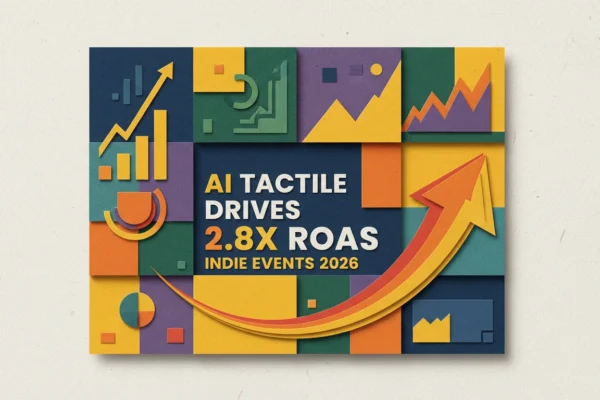 Indie Events: AI Tactile Drives 2.8x ROAS in 2026