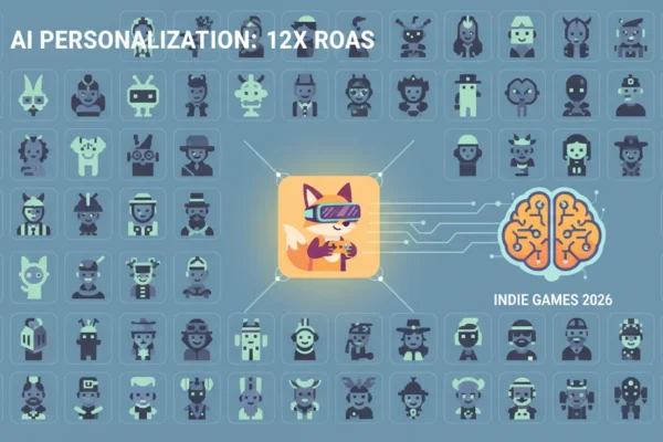 Indie Game AI Personalization: 12x ROAS in 2026