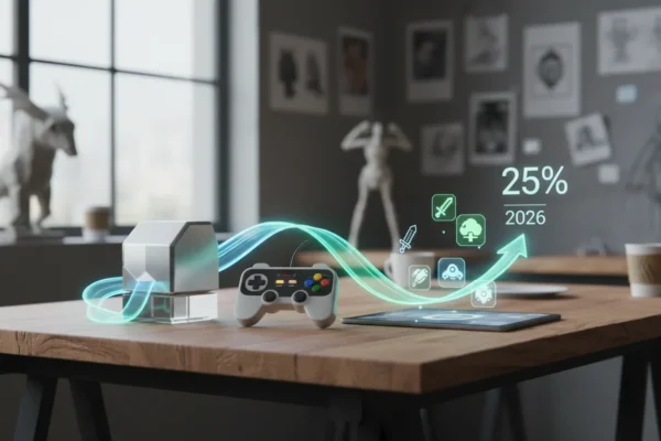 Indie Studios: AI Boosts Efficiency 25% by 2026